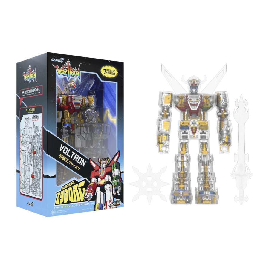 Voltron - Super Cyborg Voltron (Clear) Figure