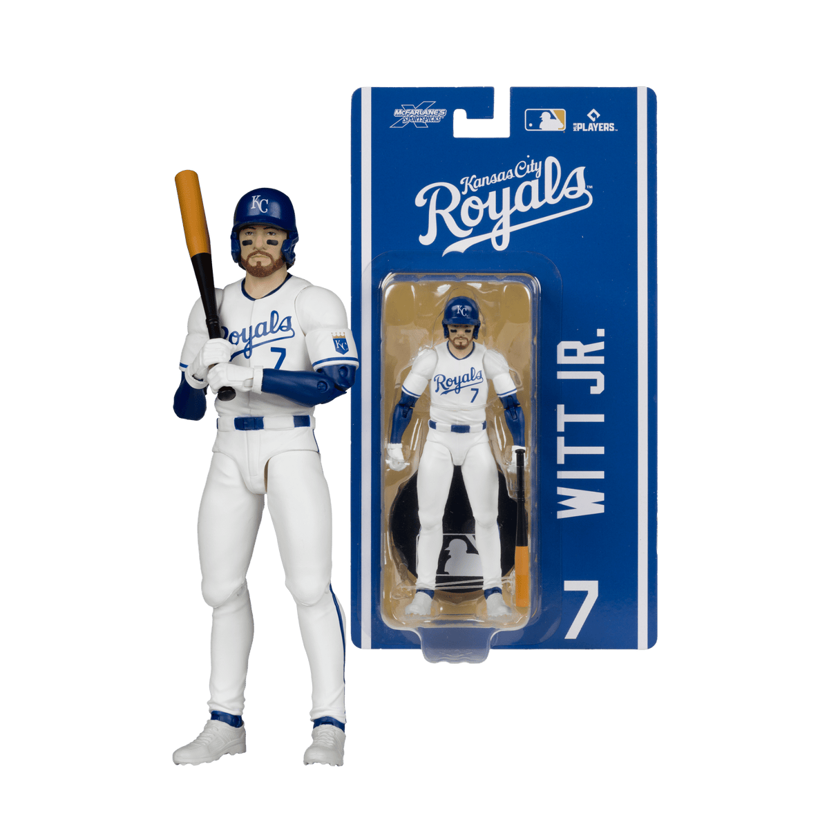 MLB - Bobby Witt Jr. (Kansas City Royals) 6″ Articulated Figure