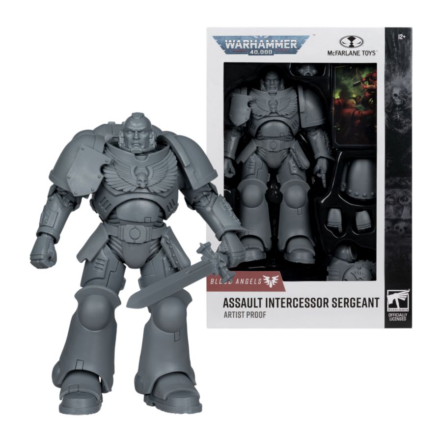 Warhammer 40,000 - Blood Angel Assault Intercessor Sergeant (Artist Proof) 7″ Action Figure