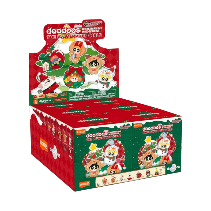 The Powerpuff Girls - Christmas Eve in Snowflake Hollow Blind Box Assortment (Display of 6)