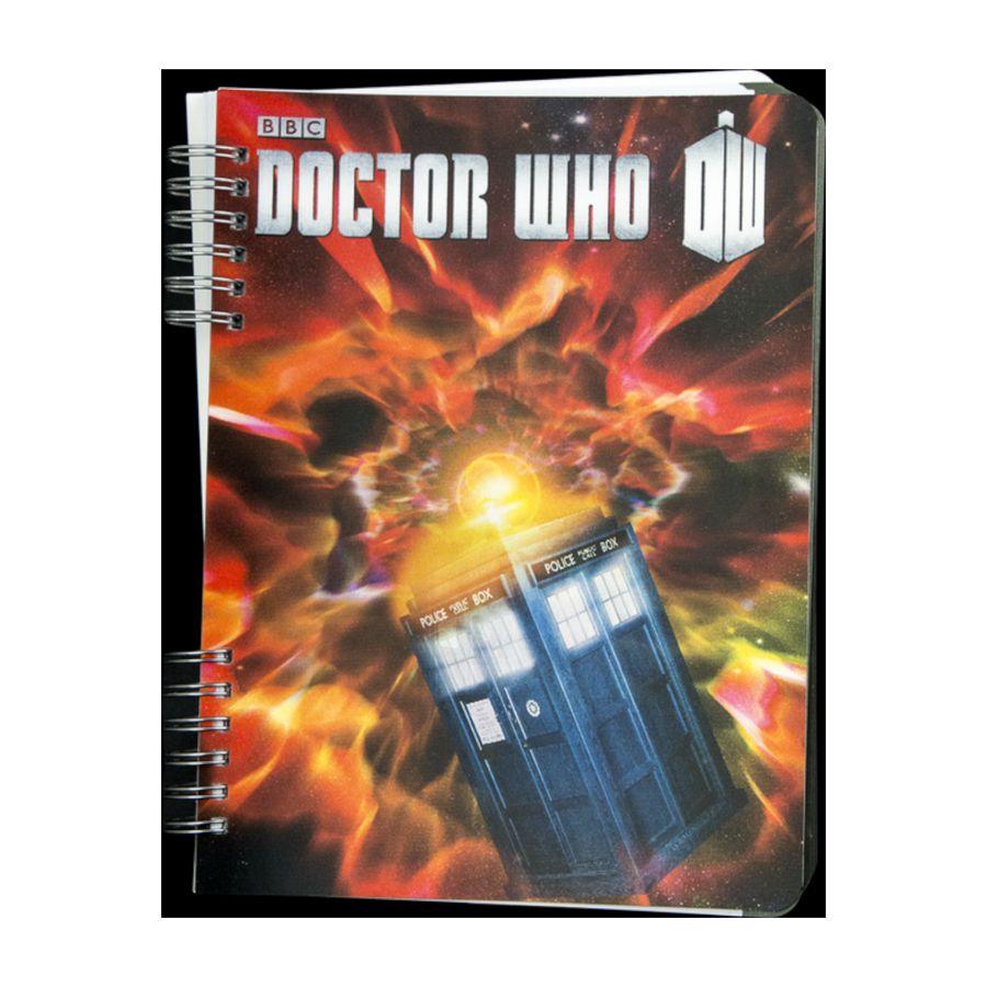 Doctor Who - TARDIS Lenticular Journal