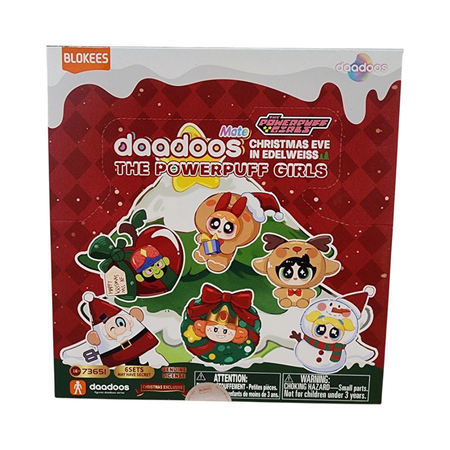 The Powerpuff Girls - Christmas Eve in Snowflake Hollow Blind Box Assortment (Display of 6)