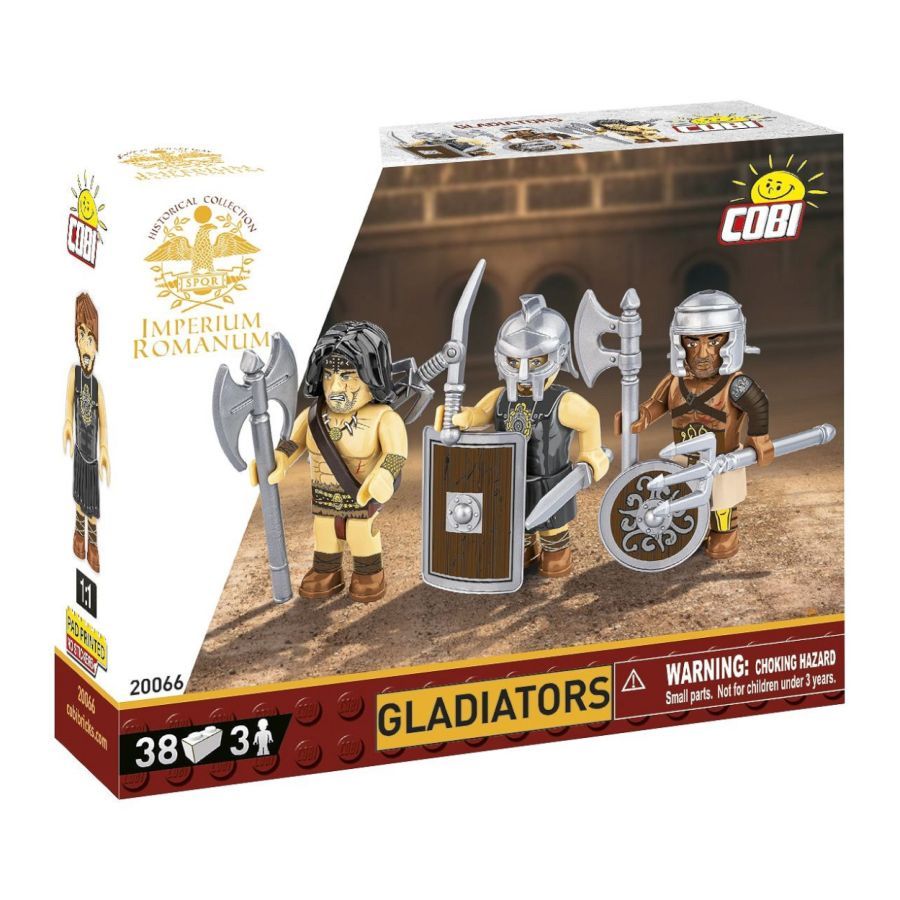 Imperium Romanum - Gladiator Figures (3 Pcs)