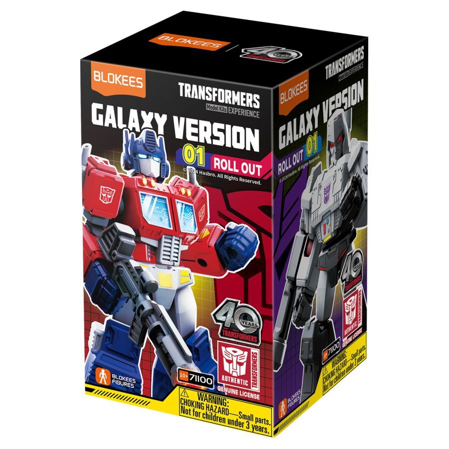 Transformers - Galaxy Version 01 Roll Out Blind Box Assortment (Display of 9)