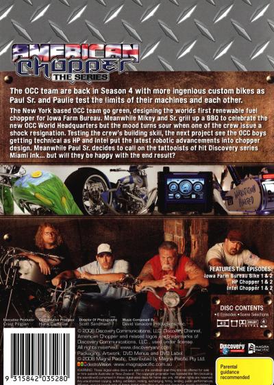 American Chopper: The Series Tool Box 10 (Discovery Channel) DVD