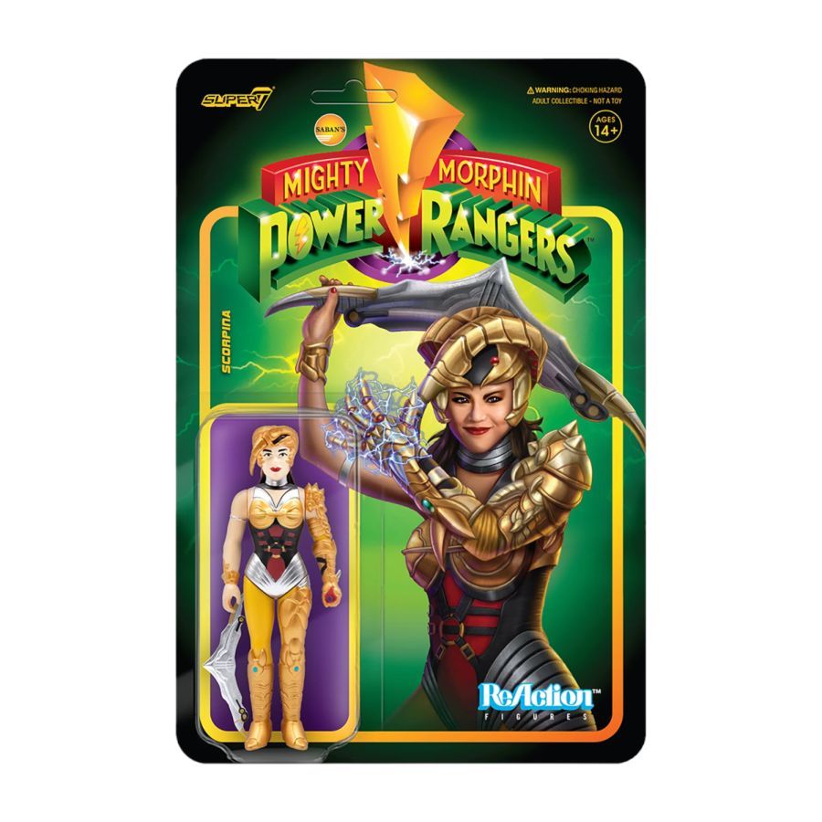Power Rangers - Scorpina ReAction 3.75″ Action Figure