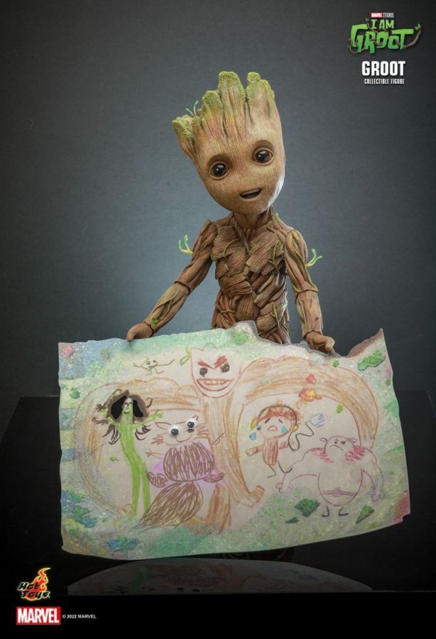 Guardians of the Galaxy - I Am Groot: Groot 1:6 Scale Collectable Action Figure