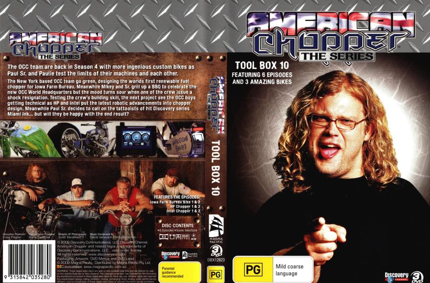 American Chopper: The Series Tool Box 10 (Discovery Channel) DVD
