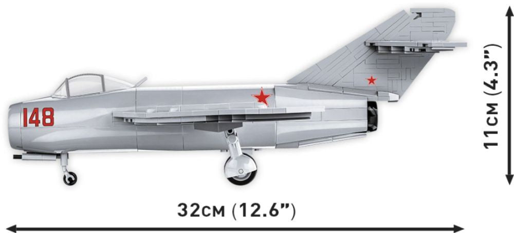 Korean War - MIG-15 N.Code Fagot (504 Piece Kit)