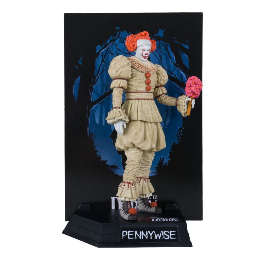 Welcome to Derry - Pennywise (Flashback) 6″ Movie Maniacs Figure