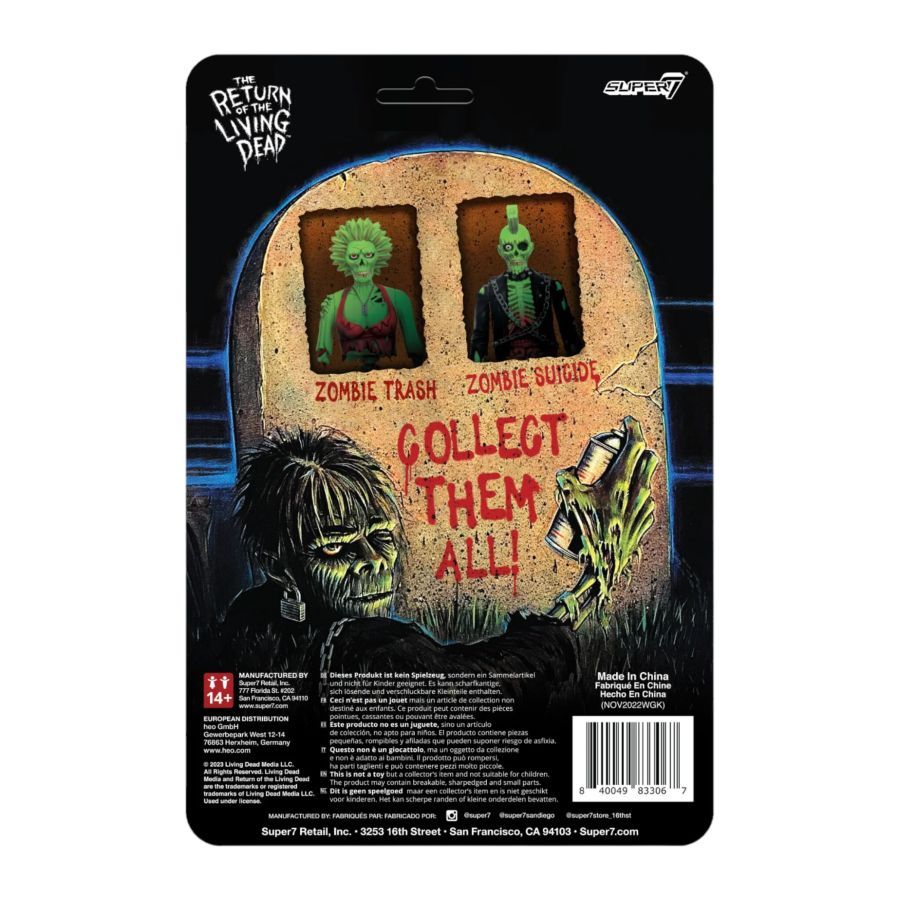 Return of the Living Dead - Zombie Trash Reaction 3.75″ Figure