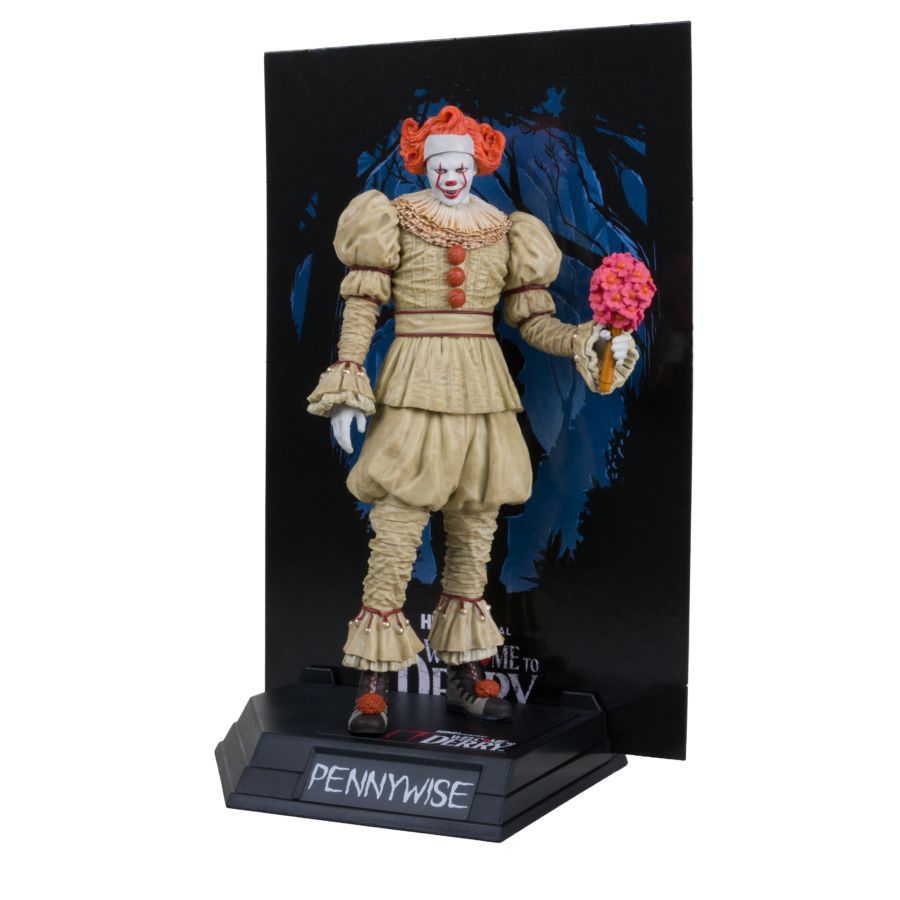 Welcome to Derry - Pennywise (Flashback) 6″ Movie Maniacs Figure
