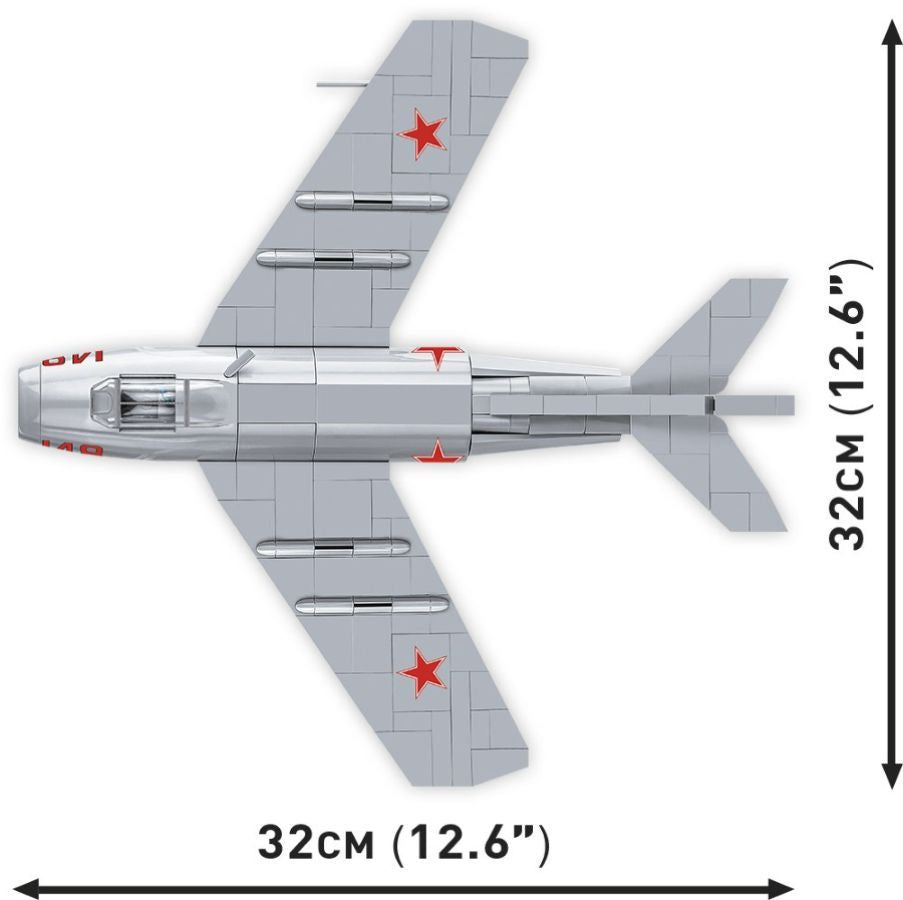 Korean War - MIG-15 N.Code Fagot (504 Piece Kit)