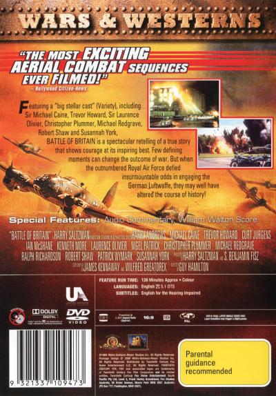 Battle Of Britain DVD