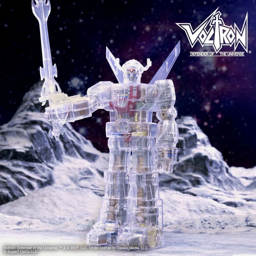 Voltron - Super Cyborg Voltron (Clear) Figure