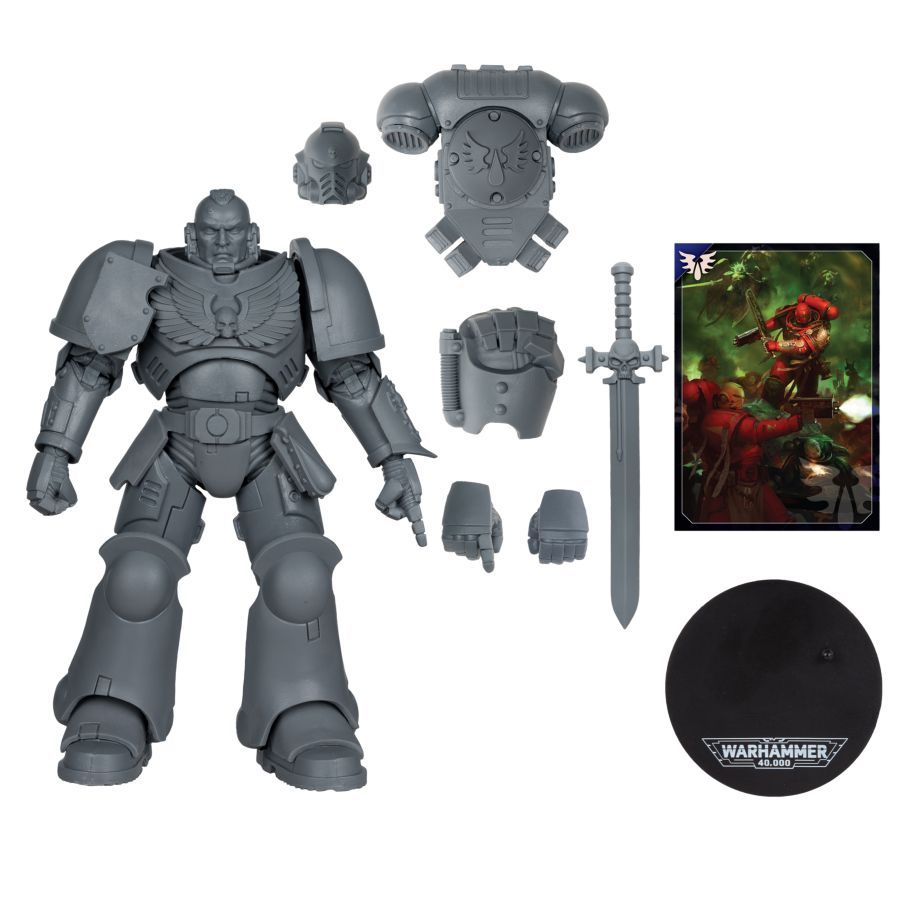 Warhammer 40,000 - Blood Angel Assault Intercessor Sergeant (Artist Proof) 7″ Action Figure