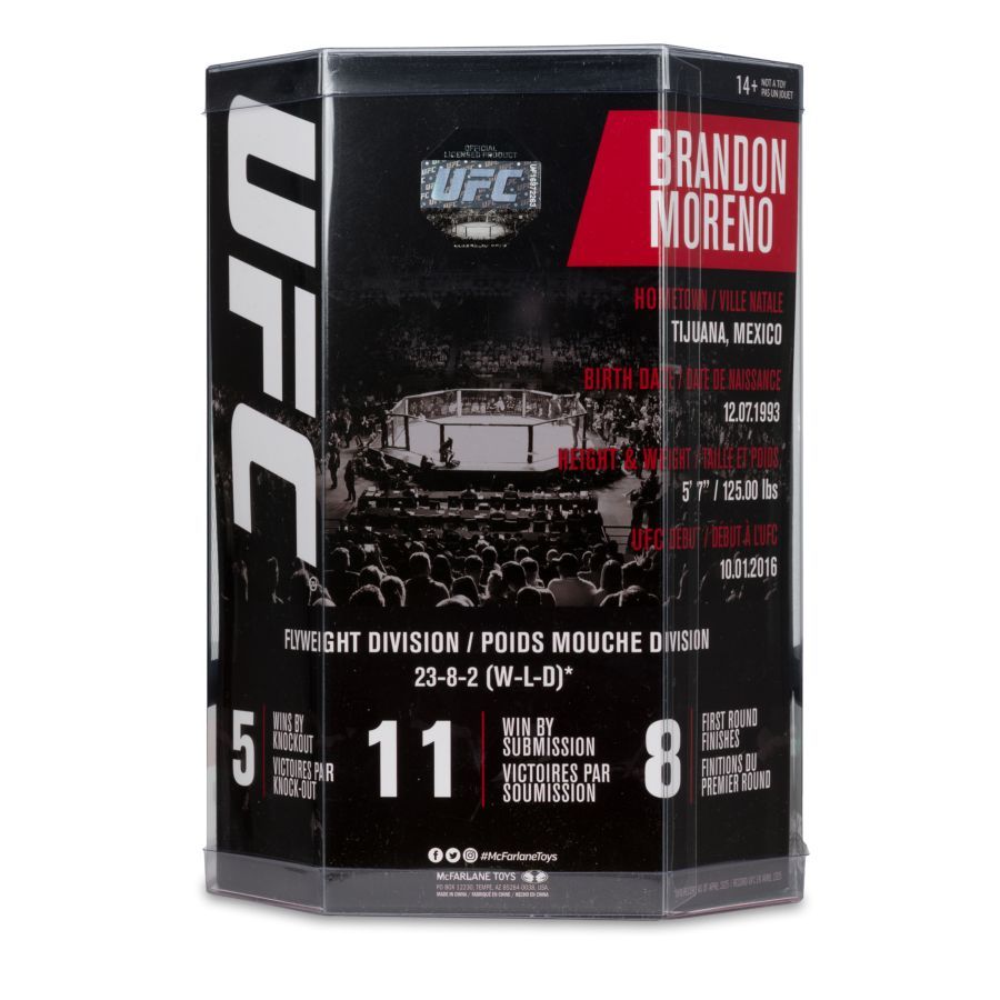 UFC - Brandon Moreno Posed Figure