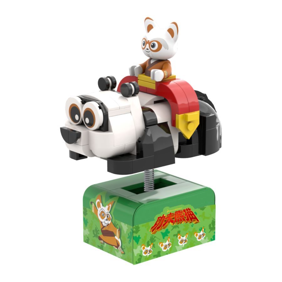 Kung Fu Panda - Shifu on SkateKart (183 Piece Kit)