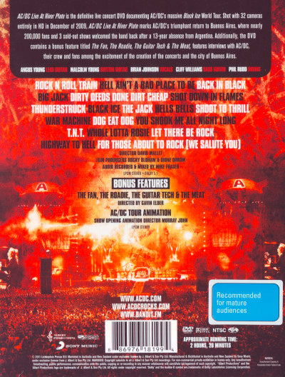 AC/DC Live At River Plate DVD