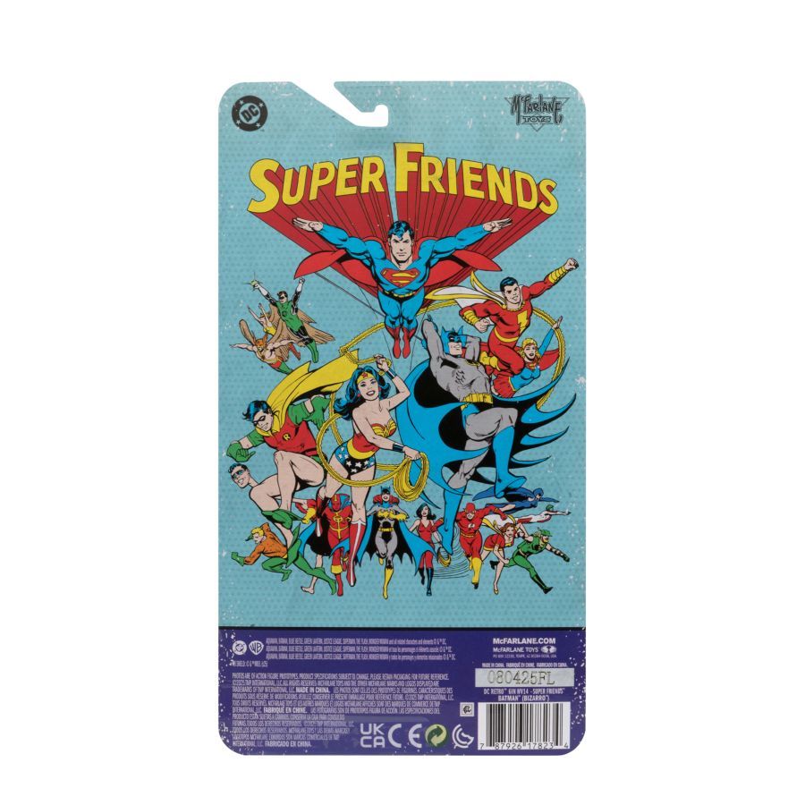 DC Comics - Bizarro Batman 6″ Retro Super Friends Figure