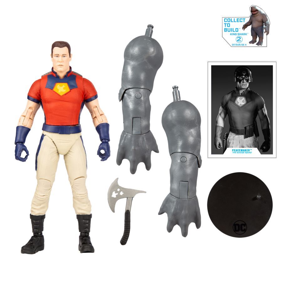 The Suicide Squad - Peacemaker Unmasked 7″ Action Figure