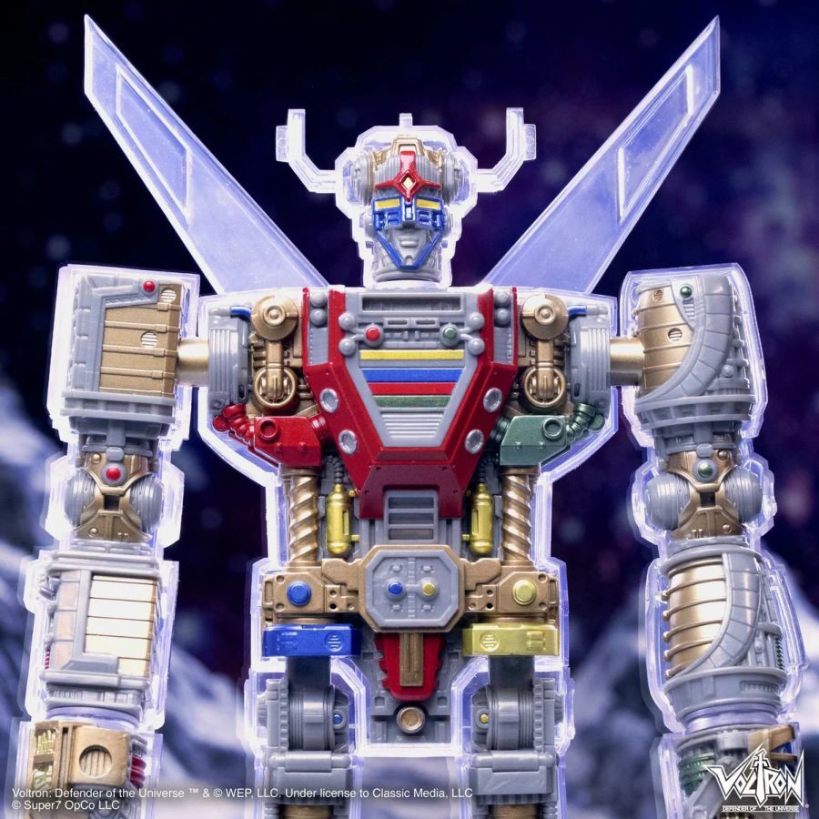 Voltron - Super Cyborg Voltron (Clear) Figure