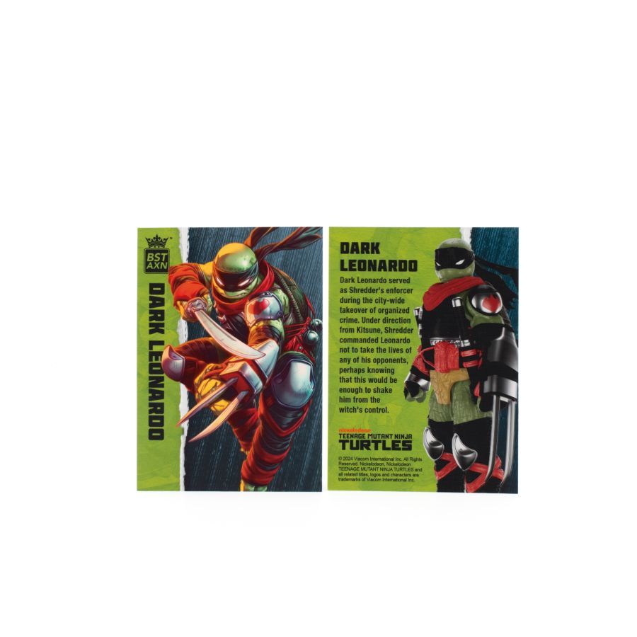 Teenage Mutant Ninja Turtles - Dark Leonardo “Battle Ready” BST AXN 1:15 Scale Action Figure