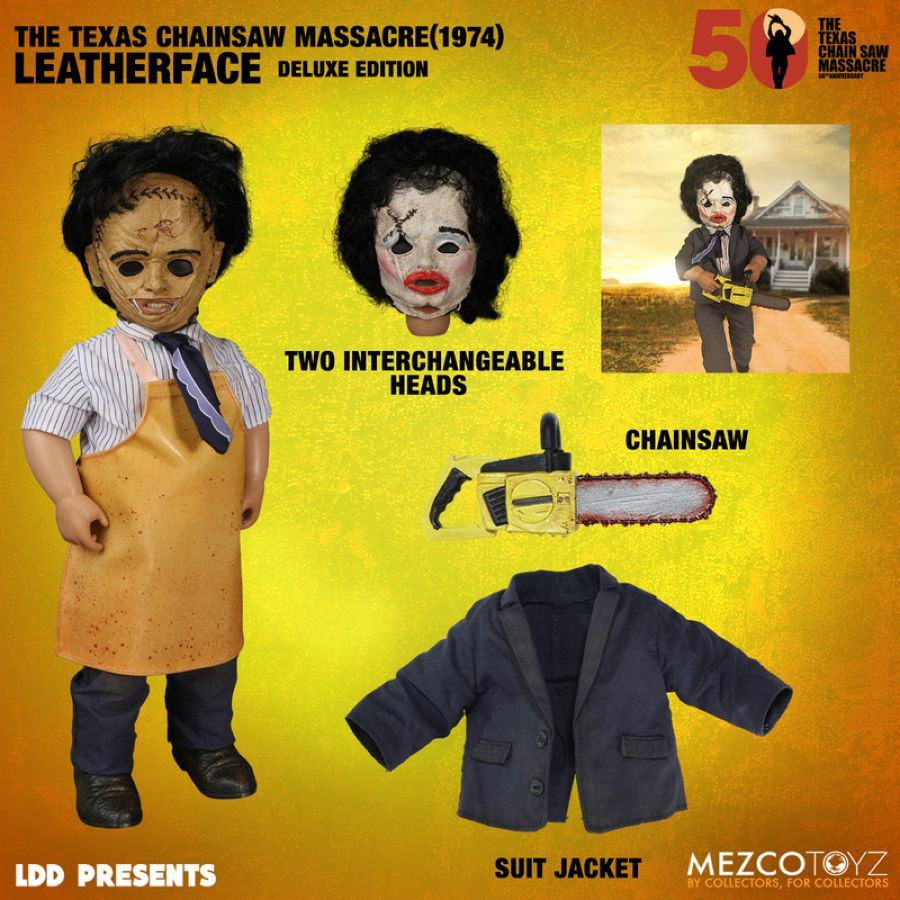 LDD Presents - The Texas Chainsaw Massacre (1974) Leatherface 10″ Doll