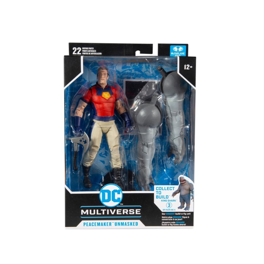 The Suicide Squad - Peacemaker Unmasked 7″ Action Figure