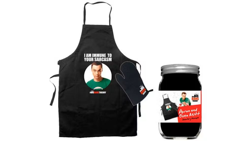 The Big Bang Theory - Sheldon Apron And Oven Mit Set