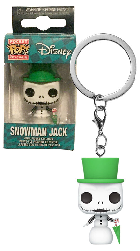 The Nightmare Before Christmas - Jack Snowman Pocket Keychain (Pop! Vinyl)