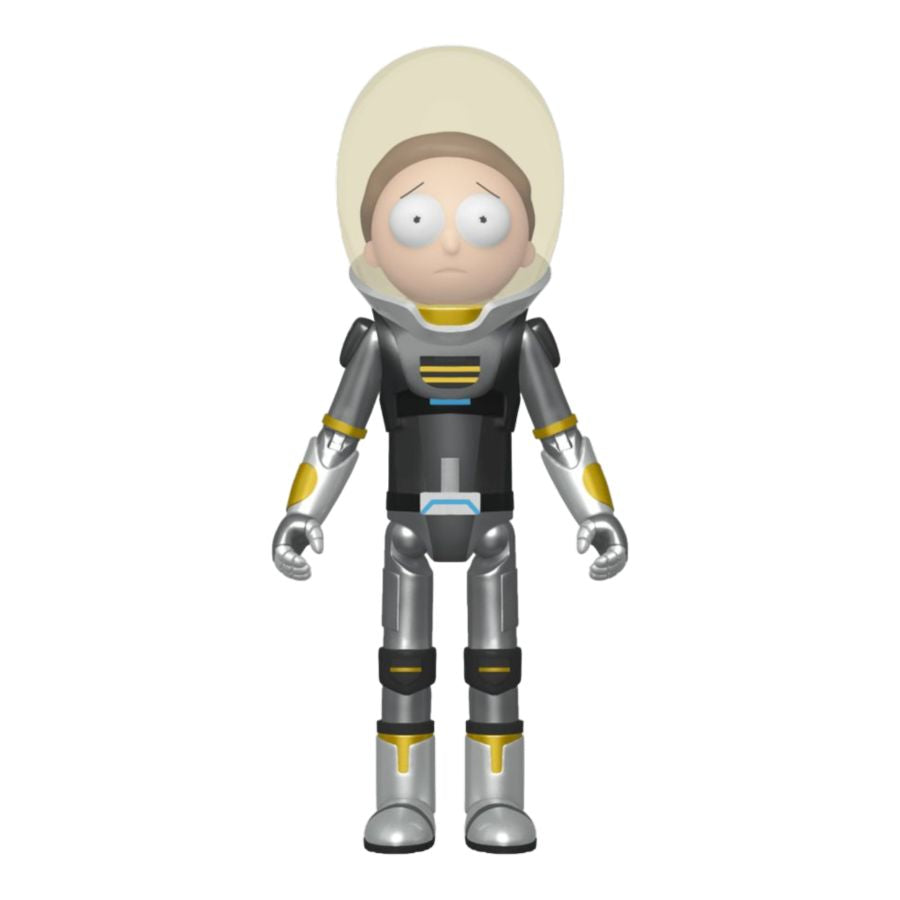 Rick and Morty - Space Suit Morty Metallic Action Figure