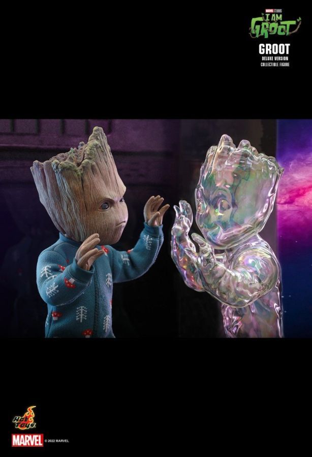 Guardians of the Galaxy - I Am Groot: Groot Deluxe 1:6 Scale Collectable Action Figure