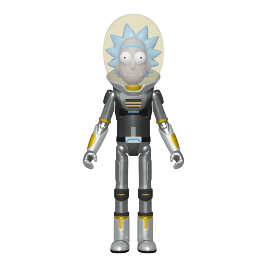 Rick and Morty - Space Suit Rick Metallic US Exclusive Action Figure