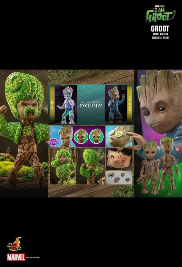 Guardians of the Galaxy - I Am Groot: Groot Deluxe 1:6 Scale Collectable Action Figure