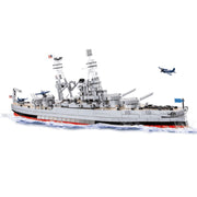 World War 2 - Pennsylvania Class Battleship [Executive] Construction Brick Set (2088 Pieces)