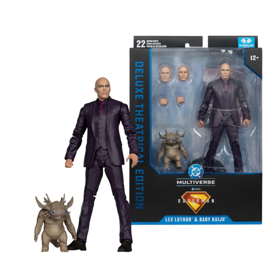 Superman (2025) - Lex Luthor & Baby Kaiju 7″ Deluxe Figure