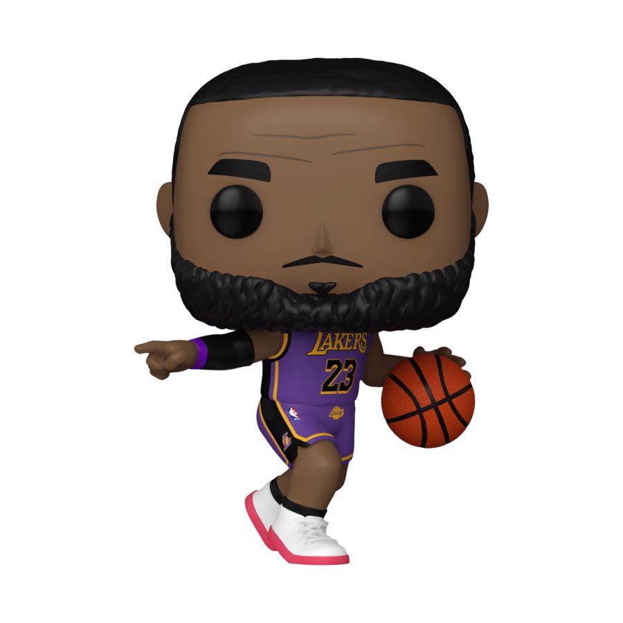 NBA: Lakers - LeBron James Purple Uniform #23 (Pop! Vinyl)