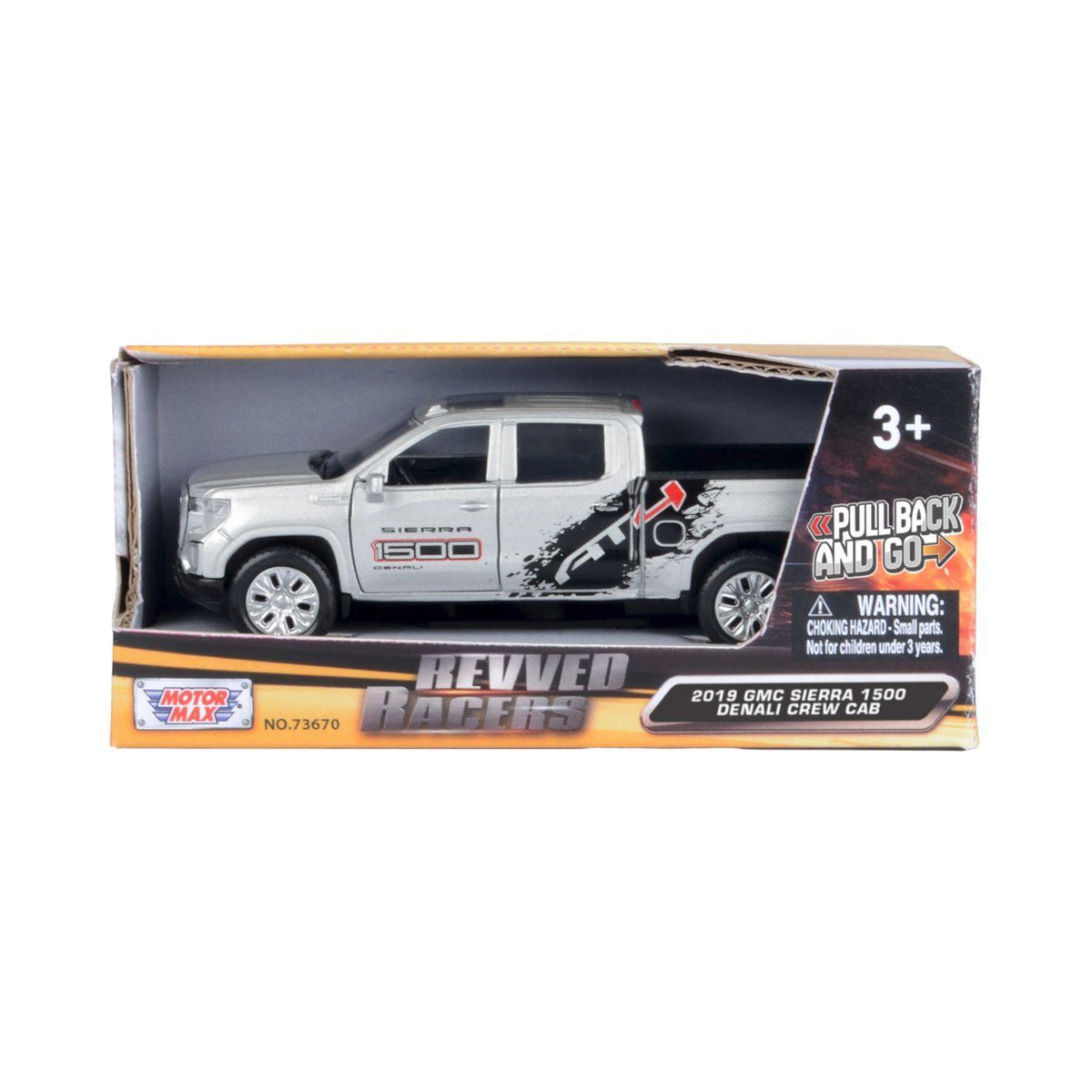 Revved Racers - 1:32 2019 GMC Sierra 1500 Denali Crew Cab Diecast Vehicle