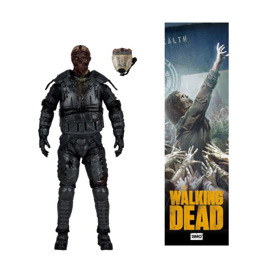 Walking Dead - Gas Mask Zombie (Season 4) 5″ Action Figure