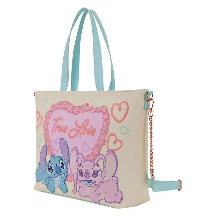 Lilo & Stitch - Stitch & Angel “True Love” Tote Bag