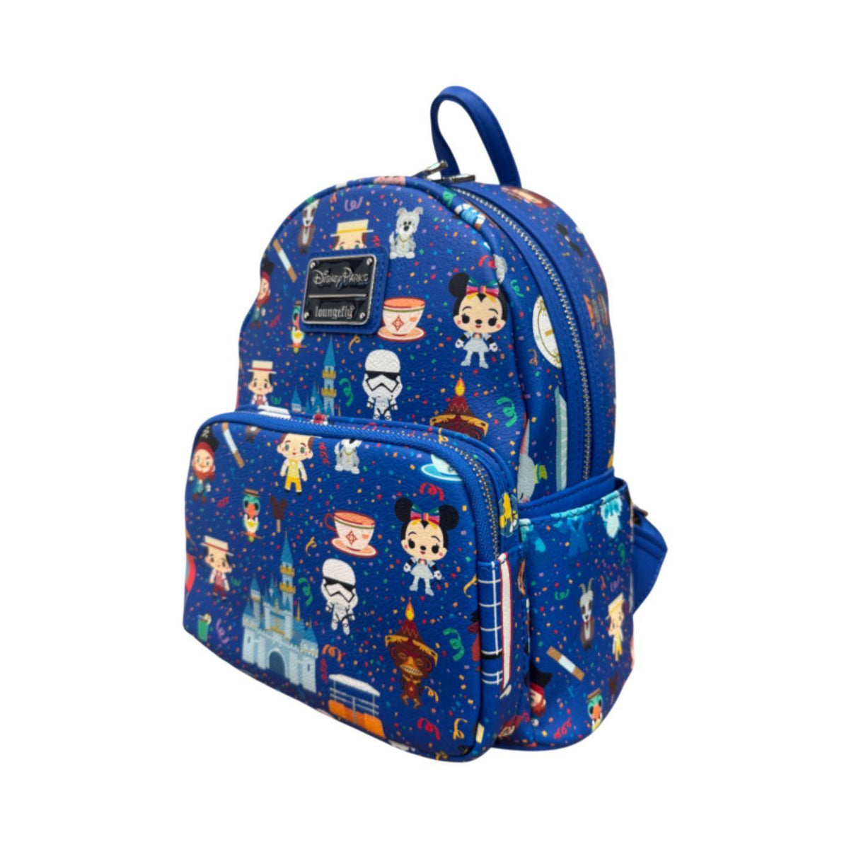 Disney - Chibi All-Over-Print Navy Blue (Loungefly Backpack)