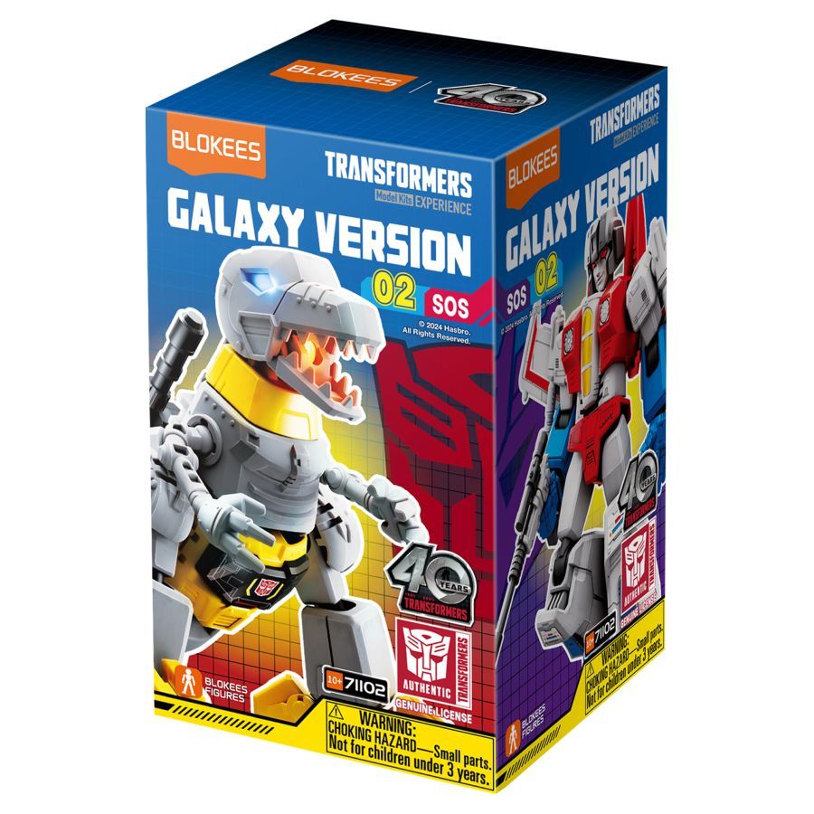 Transformers - Galaxy Version 02 SOS Blind Box Assortment (Display of 9)