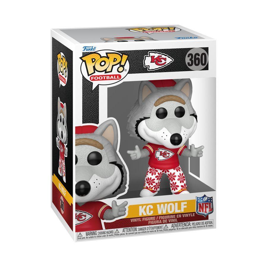 NFL: Mascots - Kansas Chiefs Wolf (Pop! Vinyl)