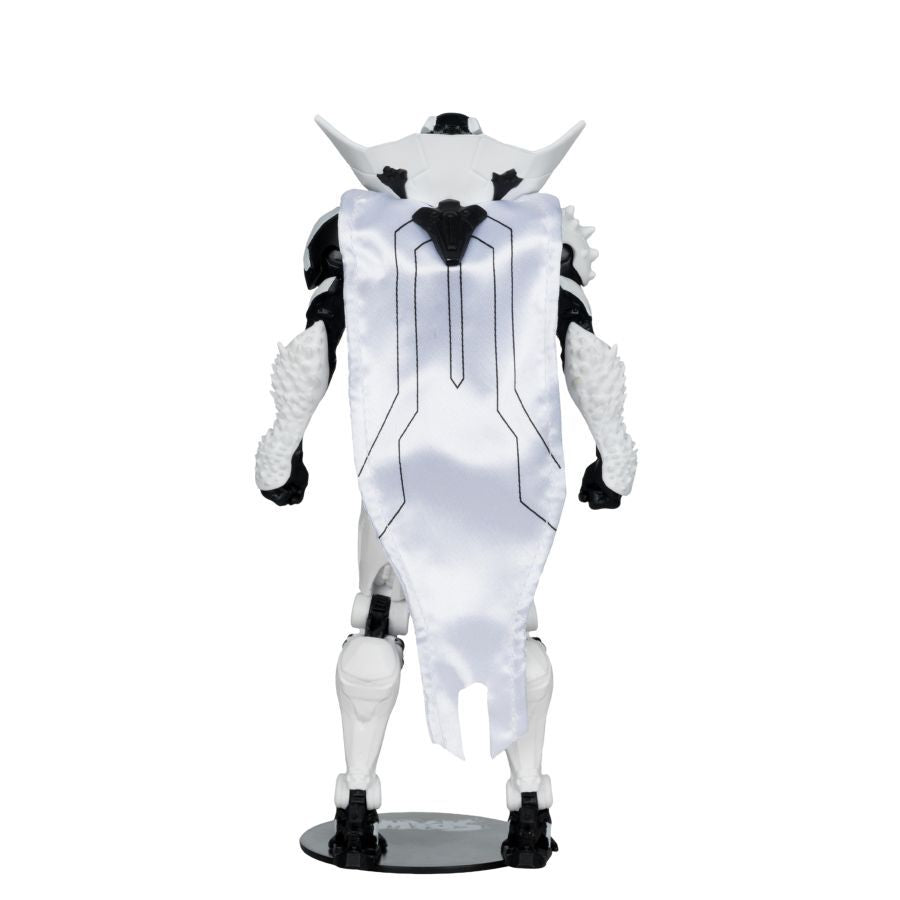 Spawn - The Deviant (Rat City) Black & White Spawn Rat City #1 Uncolored 7″ Figure with Comic