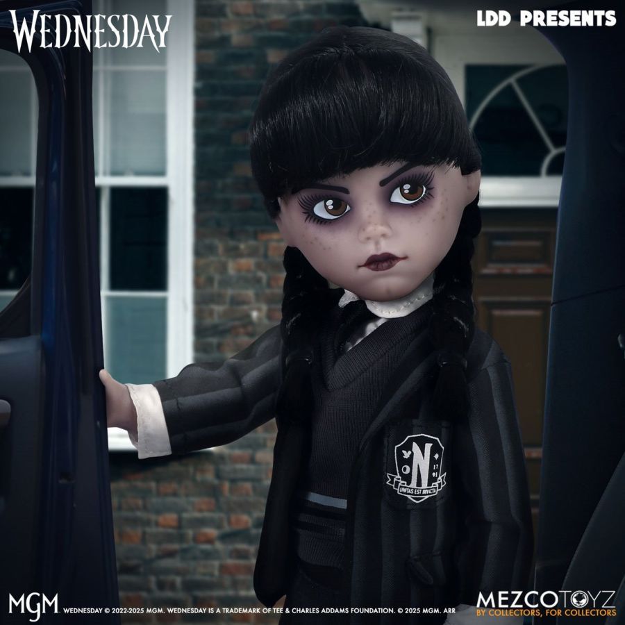 LDD Presents - Wednesday Nevermore Academy Uniform 10″ Doll