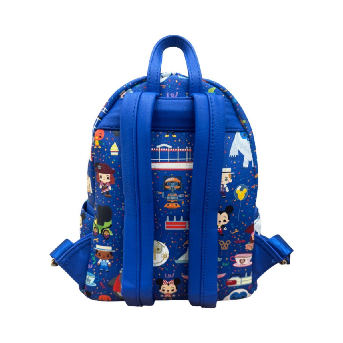 Disney - Chibi All-Over-Print Navy Blue (Loungefly Backpack)