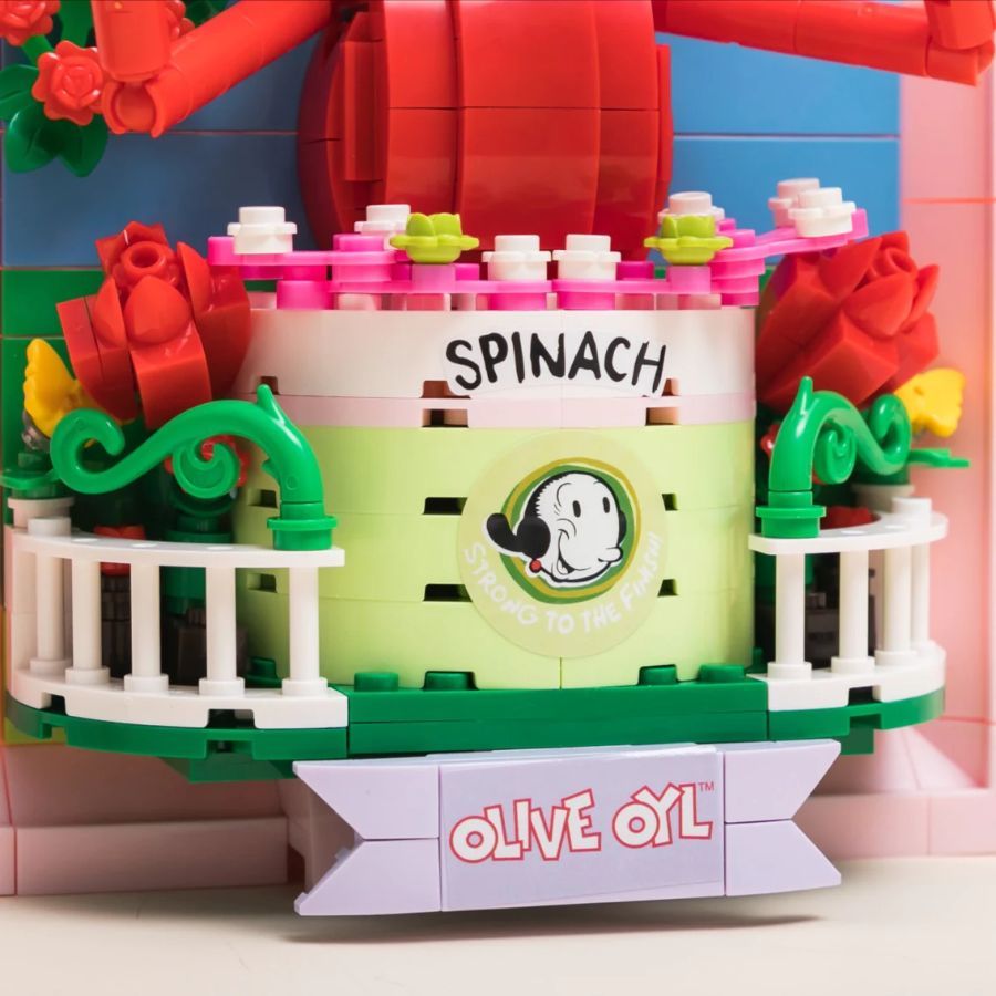 Popeye - Olive 3:D Portrait (348 Piece Kit)