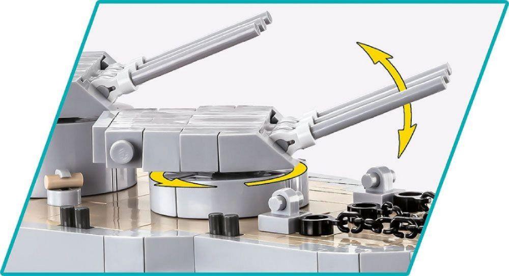 World War 2 - Pennsylvania Class Battleship [Executive] Construction Brick Set (2088 Pieces)