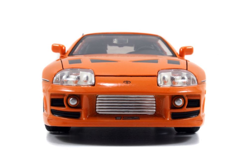 Fast & Furious - Brian’s Toyota Supra with Brian 1:24 Scale Diecast Model Kit